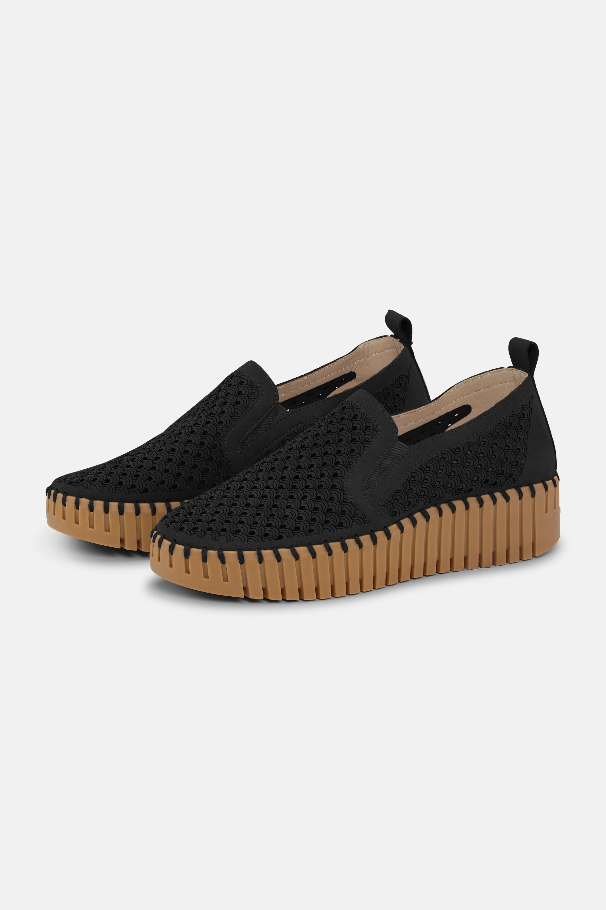 Tulip Slip-On - Black Mocca